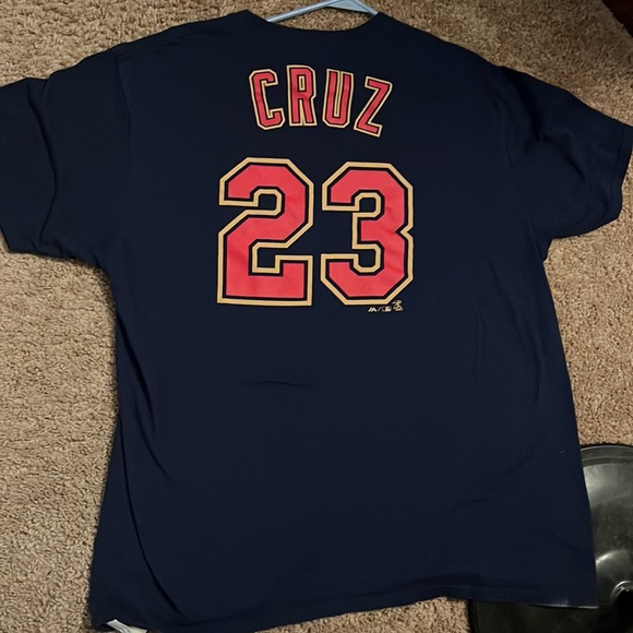 Blue Nelson Cruz MN twins T-shirt - Picture 2 of 2